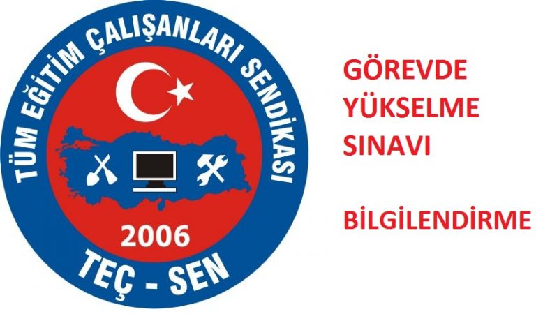 GÖREVDE YÜKSELME SINAVI TERCİHLERİ
