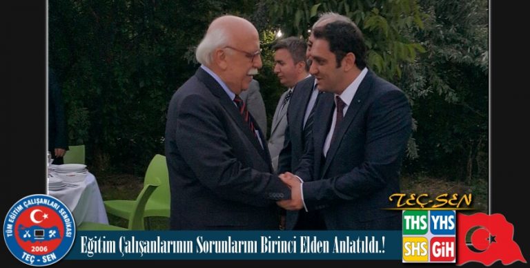 Genel Başkanımız Ümit DEMİREL Eğitim Çalışanlarının Sorunlarını MEB Bakanı Nabi AVCI’ya Anlattı.!