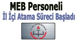 İL İÇİ TAYİN BAŞVURULARI BAŞLADI