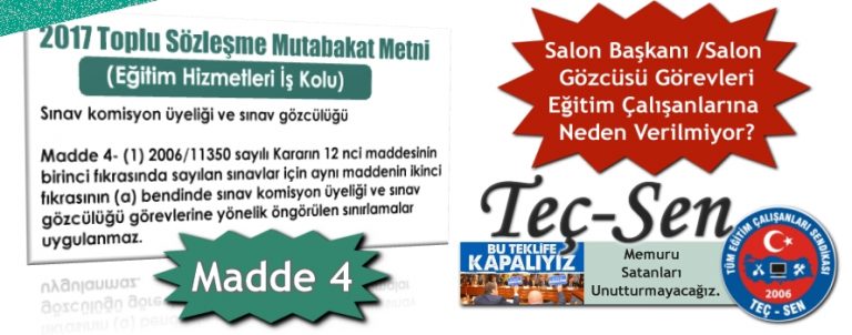 Eğitim Çalışanları Ayağa Kalktığı Zaman Değişim Başlayacaktır.