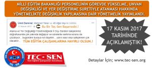 Teç-Sen’den Bir Başarı Daha..