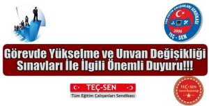 GÖREVDE YÜKSELME DERS NOTLARI