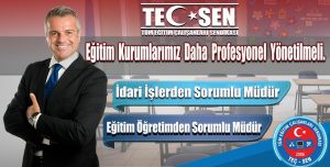 Okul/Kurumlarımızın Yönetim Modeli Değişmelidir.