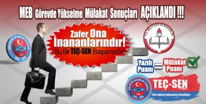 Zafer Ancak Ona inananların ve Gerçekleşmesi İçin Mücadele Edenlerindir.