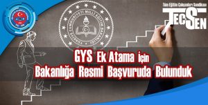 Memurluk ve Şeflik EK ATAMA Yapılsın!