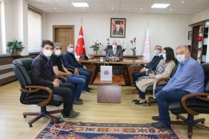 İl Milli Eğitim Müdürümüz Sayın: Ahmet Sami DURGUN’u Makamında Ziyaret Ettik.