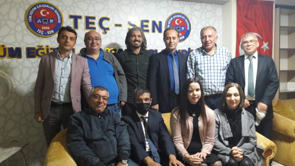 Engelsiz Eğitim-Sen Genel Başkanı ve İl Yönetimi Sendikamızı Ziyaret Etmişlerdir