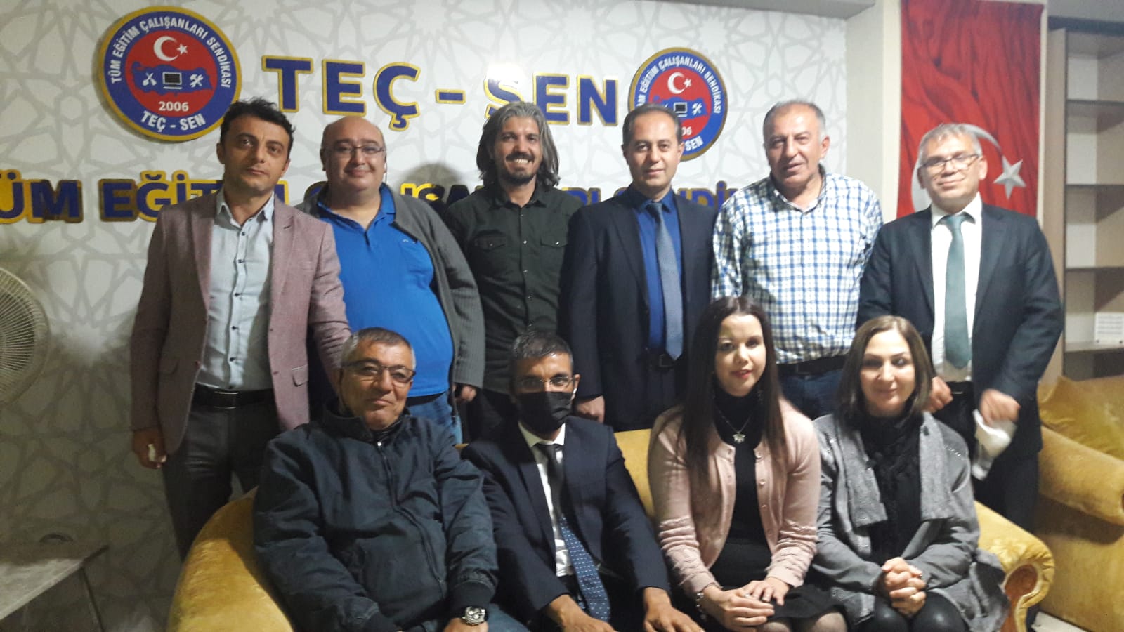 Engelsiz Eğitim-Sen Genel Başkanı ve İl Yönetimi Sendikamızı Ziyaret Etmişlerdir