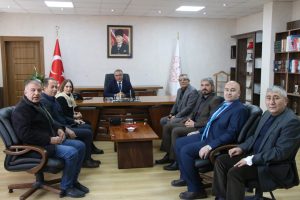 Kayseri İl Milli Eğitim Müdürlüğüne Atanan Ayhan TELTİK’i Makamında Ziyaret Ettik.