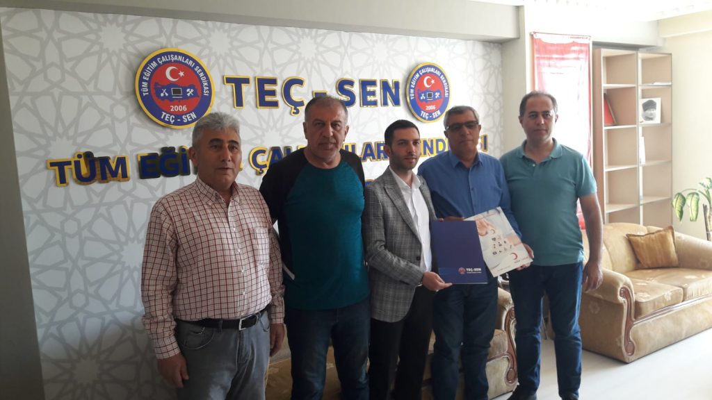 Sendikamız Kayseri Teç -Sen Şubesi ile Kızılay Sağlık A.Ş Arasında Anlaşma Yapılmıştır.