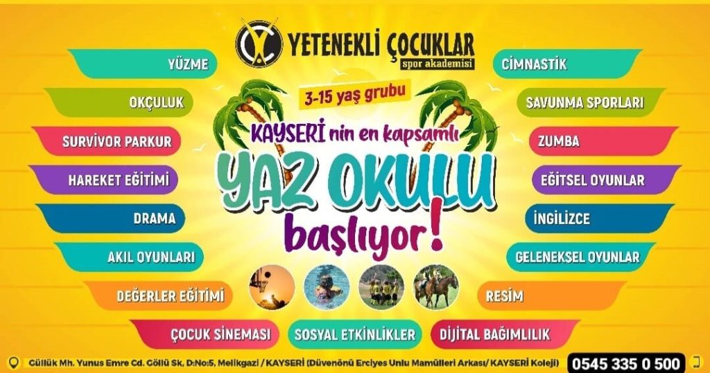 Yetenekli Çocuklar Spor Akademisi Kayıtlarında Üyelerimize Özel %15 İndirim…
