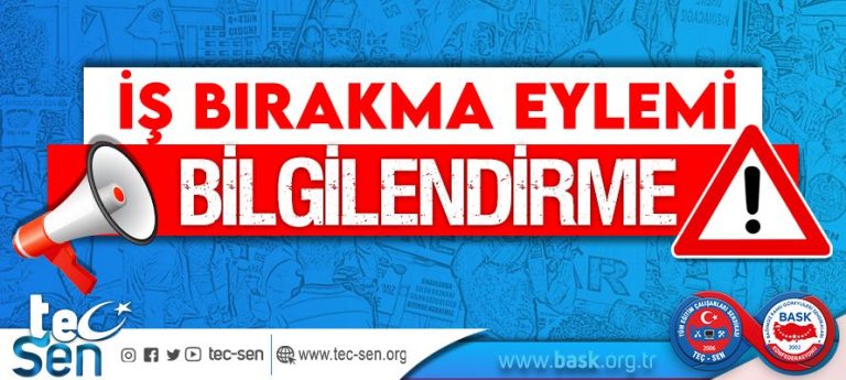 Eylemdeyiz….