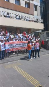 5 EYLÜL 2022 TARİHLİ KAYSERİ GENELİ İŞ BIRAKMA EYLEMİMİZDEN KARELER..