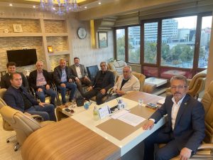 Kayseri Eğitim Bir Sen Şubesine Hayırlı Olsun Ziyaretinde Bulunduk.