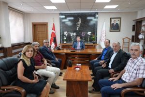 TEÇ-SEN Kayseri Yönetimi, İl Milli Eğitim Müdürü Coşkun Esen’i Ziyaret Etti
