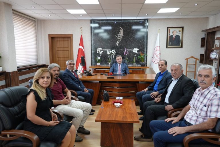 TEÇ-SEN Kayseri Yönetimi, İl Milli Eğitim Müdürü Coşkun Esen’i Ziyaret Etti