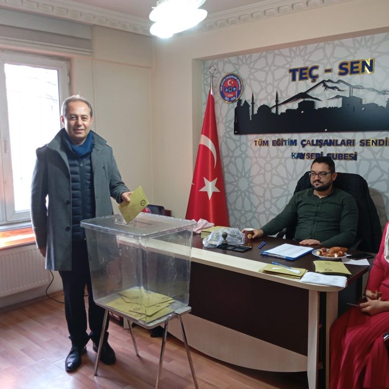 TEÇ SEN Kayseri Şubesi 6. Olağan Genel Kurulu Yapıldı