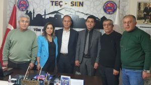 KOCASİNAN İLÇE MİLLİ EĞİTİM MÜDÜRÜ ERKAN ÇİÇEK SENDİKAMIZ YENİ YÖNETİMİNE HAYIRLI OLSUN ZİYARETİNDE BULUNDU