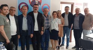 KAYSERİ TEÇ-SEN ŞUBESİNDEN KAYSERİ EĞİTİM İŞ ŞUBESİNE HAYIRLI OLSUN ZİYARETİ